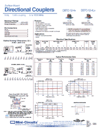 Datasheet DBTC-12-4+ производства Mini-Circuits
